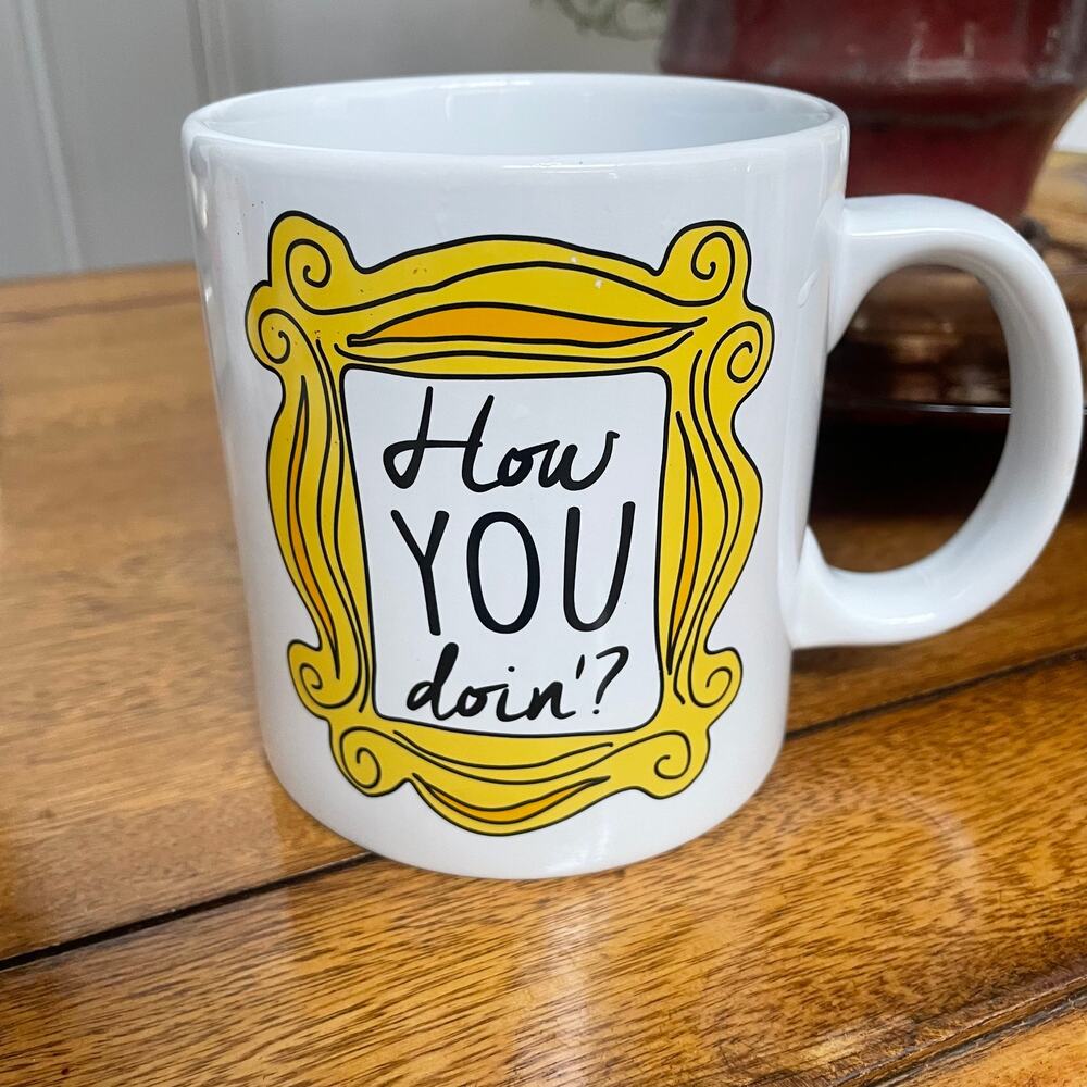 Friends The Television Series "How you Doin?" Mug